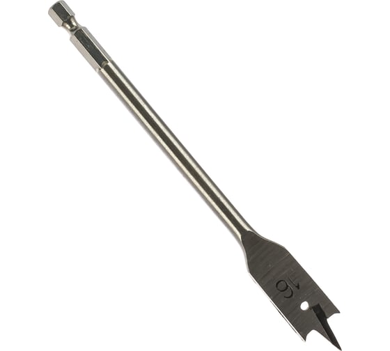Сверло плоскофрезерное по дереву (16х150 мм; HEX 1/4) Elitech 1820.048200