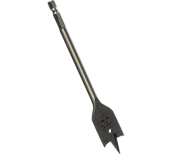 Сверло плоскофрезерное по дереву (22х150 мм; HEX 1/4) Elitech 1820.048500