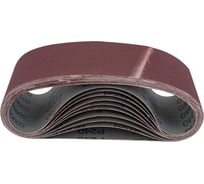 Шлифовальные ленты ЛБ 75х457 мм, А240, 14А, 10 шт. Tsunami D76107545714240