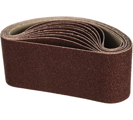 Шлифовальные ленты ЛБ 75х457 мм, А40, 14А, 10 шт. Tsunami D76107545714040