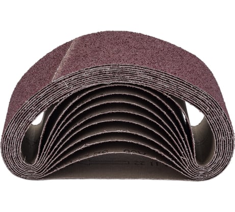 Шлифовальные ленты ЛБ 75х533 мм, А36, 14А, 10 шт. Tsunami D76107553314036