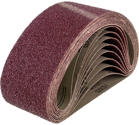 Шлифовальные ленты ЛБ 75х533 мм, А40, 14А, 10 шт. Tsunami D76107553314040