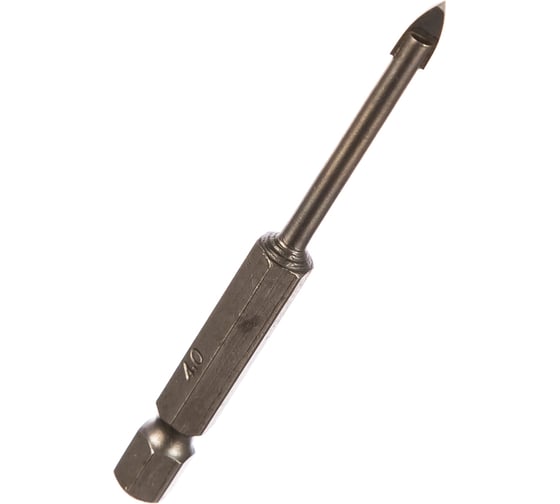 Сверло по стеклу и кафелю (4х65 мм; HEX 1/4) Elitech 1820.044500 1