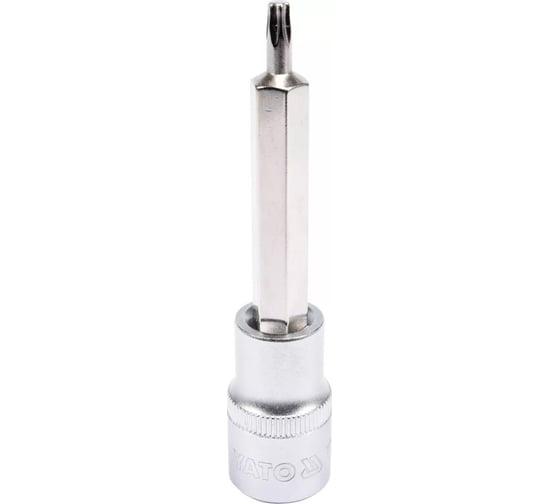 Головка торцевая c вставкой TORX Т25, 1/2" DR, 100 мм YATO YT-04321