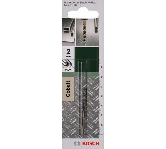 Сверло по металлу HSS-CO (2x29x50 мм) DIY Bosch 2609255063