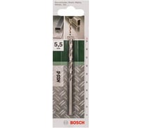 Сверло по металлу HSS-G (5.5x57x93 мм) DIY Bosch 2609255046