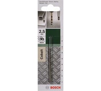 Сверло по металлу HSS-CO (2.5x30x58 мм) DIY Bosch 2609255064
