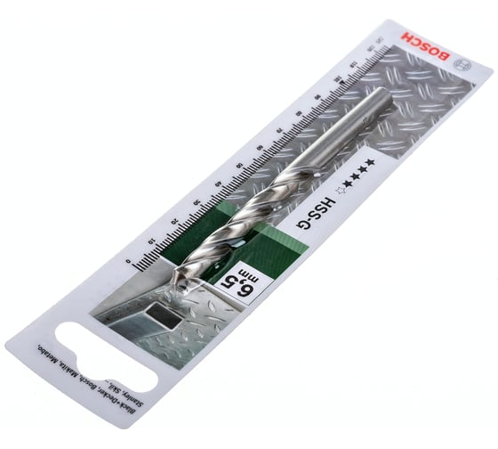 Сверло по металлу HSS-G (6.5x63x101 мм) DIY Bosch 2609255048