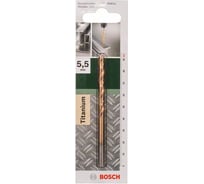 Сверло по металлу HSS-TIN (5.5x57x93 мм) DIY Bosch 2609255099