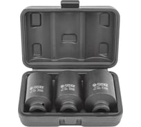 Набор головок ударных глубоких 3пр,1/2" 12-гр, в кейсе Forsage F-4035-9MPB F-4035-9MPB(52971)