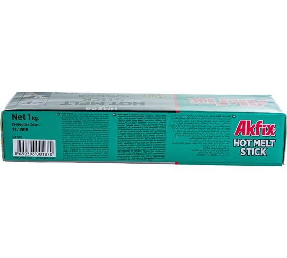 Термоклей HM208 (8 мм; 1 кг; 78 шт) Akfix GA120