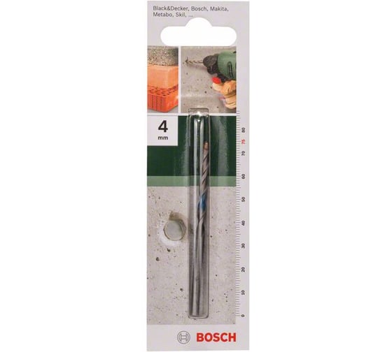 Сверло по бетону (4x40x76 мм) DIY Bosch 2609255401 1