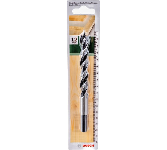 Сверло спиральное по дереву (12x95 мм) DIY Bosch 2609255209