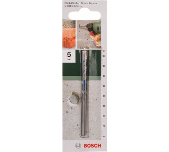 Сверло по бетону (5x50x86 мм) DIY Bosch 2609255403 1