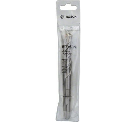 Бур по бетону SDS plus-1 (14x100x160 мм; SDS-Plus) Bosch 2608680281