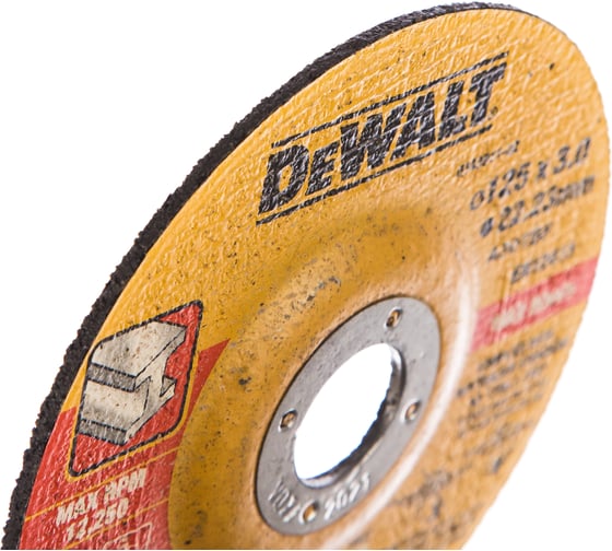 Круг отрезной по металлу (125x22.2x3 мм) DEWALT DT43911