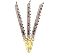 Пилка по алюминию и цветным металлам, 100х75х3.0х30 мм, 3 шт. DEWALT DT2221