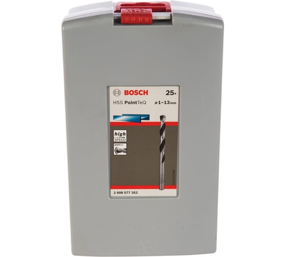 Набор сверл PointTeQ ProBox, 25 шт., 1-13 мм Bosch 2608577352