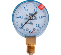 Манометр ТМ-210Р.00 (0-2.5 МРа) M12x1,5.2,5. О2 ЗП ПТК 00000024075