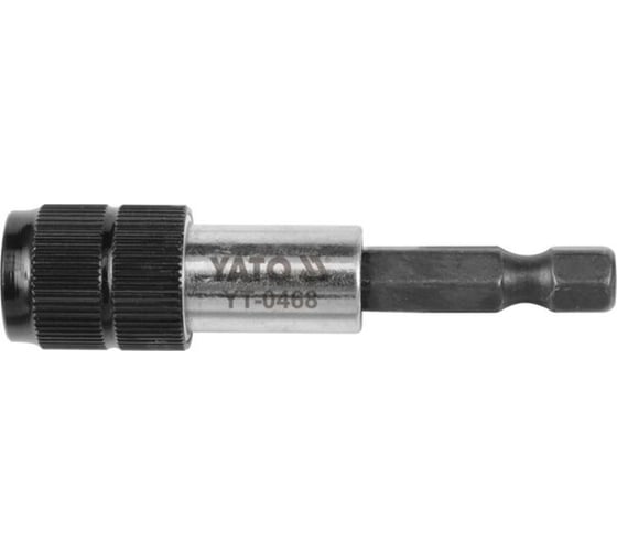 Держатель YATO быстросъемный для бит 1/4"60мм YT-0468 36140468 092 1