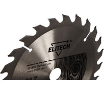 Диск пильный по дереву (185х20/16 мм; 2 мм; 24Z) Elitech 1820.053500