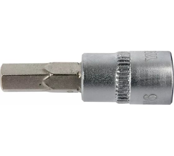 Головка торцевая c вставкой HEX 6 мм, 1/4" DR YATO YT-04373