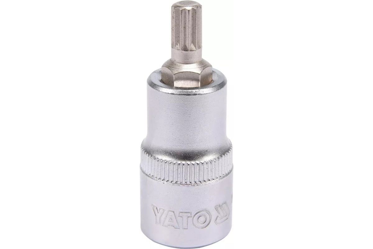 Головка торцевая c вставкой SPLINE М8, 1/2" DR YATO YT-04342 - выгодная ...