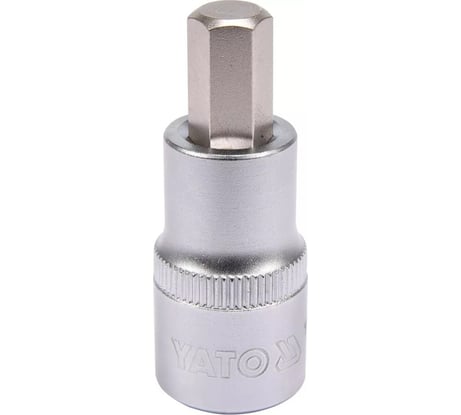 Головка торцевая c вставкой HEX 10 мм, 1/2" DR YATO YT-04385