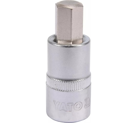 Головка торцевая c вставкой HEX 12 мм, 1/2" DR YATO YT-04386