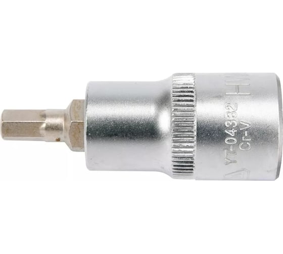 Головка торцевая c вставкой HEX 6 мм, 1/2" DR YATO YT-04382