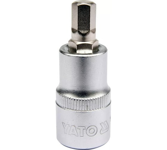 Головка торцевая c вставкой HEX 8 мм, 1/2" DR YATO YT-04384