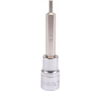 Головка торцевая с вставкой HEX 4 мм, 1/2" DR, 100 мм YATO YT-04390