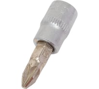 Головка торцевая с вставкой PZ2, 1/4" DR YATO YT-04418
