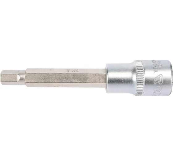 Головка торцевая с вставкой HEX 8 мм, 1/2" DR, 100 мм YATO YT-04394