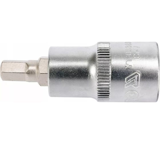 Головка торцевая c вставкой HEX 7 мм, 1/2" DR YATO YT-04383