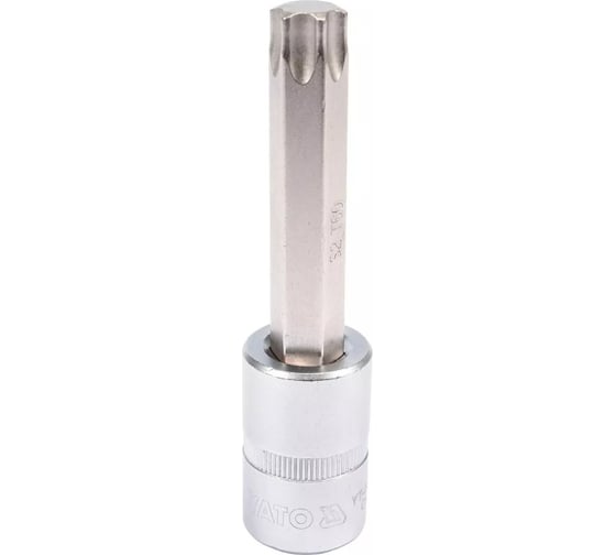 Головка торцевая c вставкой TORX Т60,  1/2" DR, 100 мм YATO YT-04328 1