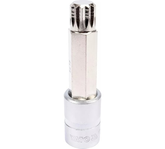 Головка торцевая c вставкой SPLINE М17, 1/2" DR, 100 мм YATO YT-04357 1