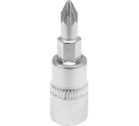 Головка торцевая с вставкой PZ1, 1/4" DR YATO YT-04417