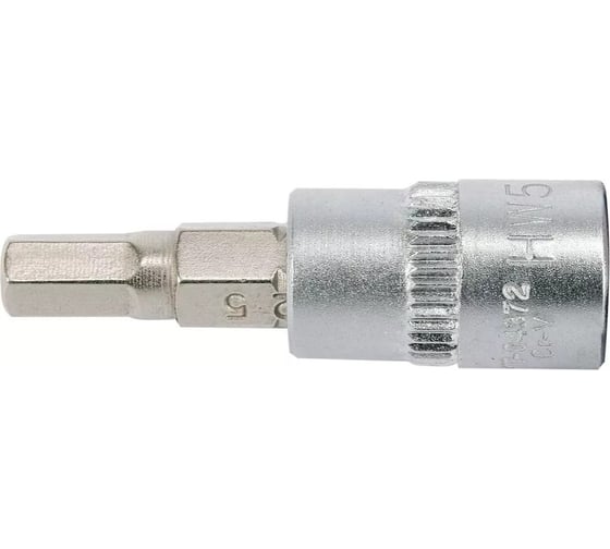 Головка торцевая c вставкой HEX 5 мм, 1/4" DR YATO YT-04372