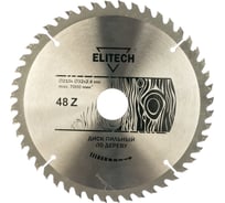 Диск пильный по дереву (210х32/30 мм; 2.4 мм; 48Z) Elitech 1820.055600