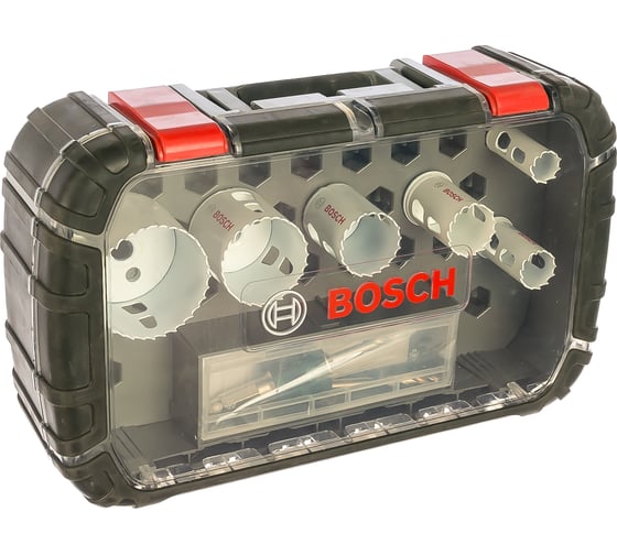 Набор коронок электрика по дереву и металлу Progressor for Wood&Metal 9 шт. Bosch 2608594189