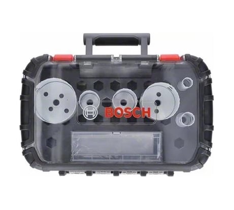 Набор коронок электрика по дереву и металлу Progressor for Wood&Metal 9 предметов Bosch 2608594190