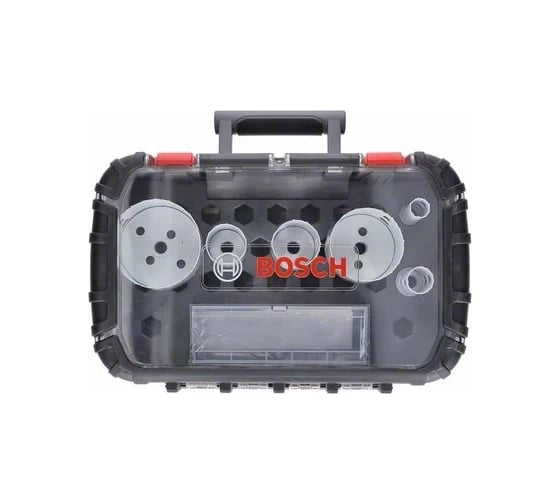 Набор коронок электрика по дереву и металлу Progressor for Wood&Metal 9 предметов Bosch 2608594190