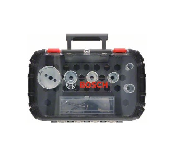 Набор коронок электрика по дереву и металлу Progressor for Wood&Metal 9 предметов Bosch 2608594191