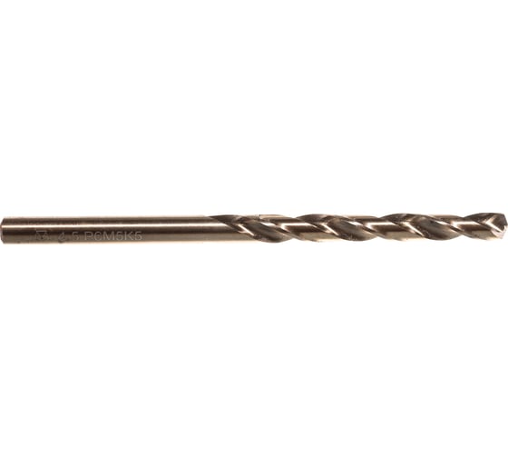 Сверло по металлу (4.5х47х80 мм; ц/х; Р6М5К5; А1; 135 град) GRIFF a112045