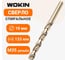 Сверло спиральное, hss co 5, din338, 10 мм, 1 шт Wokin 1352946 2