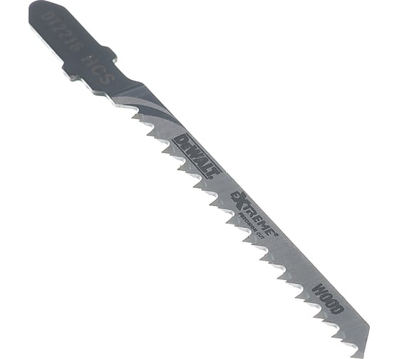 Пилка по дереву для фигурного реза T119BO 82х54 мм, шаг 2.0, 5 шт. DEWALT DT2216