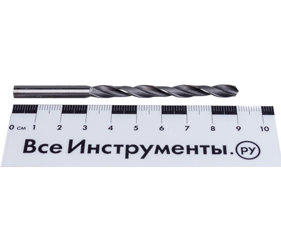 Сверло по металлу (5.5х57х93 мм; ц/х; Р6М5; В; 118) ТехноСталь t116055