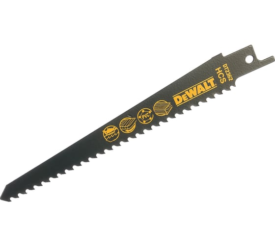 Полотно HCS по дереву 152х4.2 мм, S611D, 5 шт. DEWALT DT2362 1