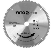 Диск пильный по дереву, 305x96Tх30мм YATO YT-60785